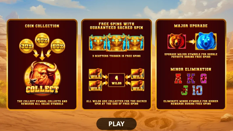 Sacred Buffalo - loading screen